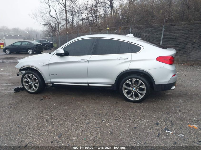 2016 BMW X4 xDrive28I VIN: 5UXXW3C57G0R22294 Lot: 41110420