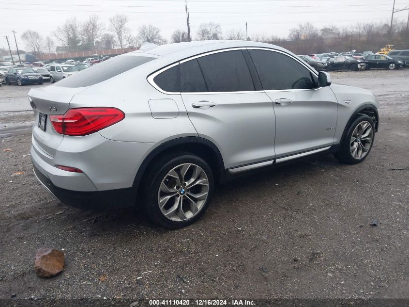 2016 BMW X4 xDrive28I VIN: 5UXXW3C57G0R22294 Lot: 41110420