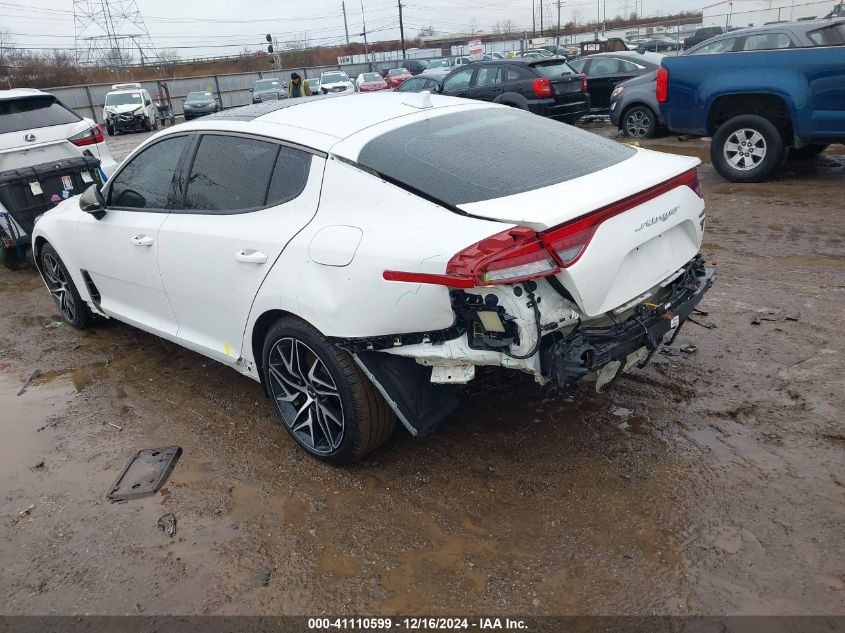 2022 Kia Stinger Gt-Line VIN: KNAE35LD2N6110364 Lot: 41110599