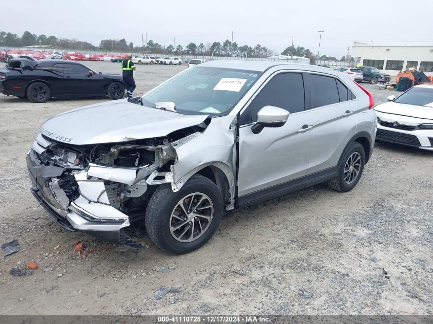 2020 Mitsubishi Eclipse Cross Es 1.5T VIN: JA4AS3AA4LZ013786 Lot: 41110728