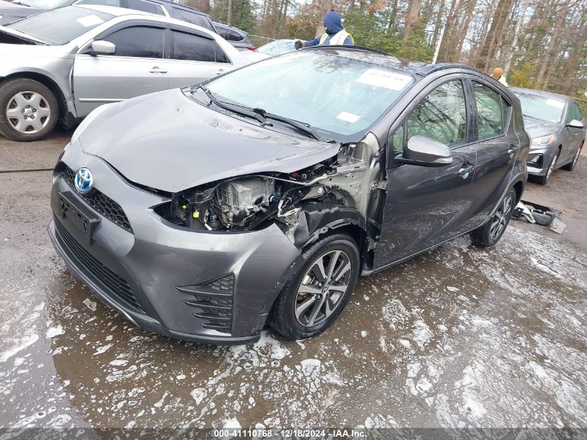 2018 Toyota Prius C One VIN: JTDKDTB33J1605972 Lot: 41110768