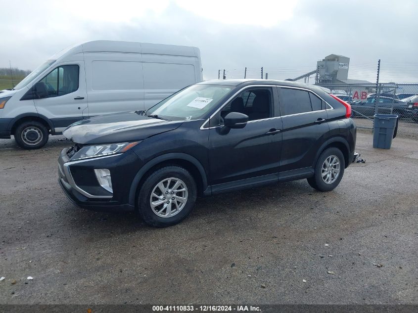 2019 Mitsubishi Eclipse Cross Es VIN: JA4AS3AA4KZ010739 Lot: 41110833