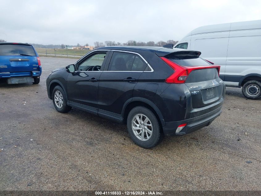 2019 Mitsubishi Eclipse Cross Es VIN: JA4AS3AA4KZ010739 Lot: 41110833