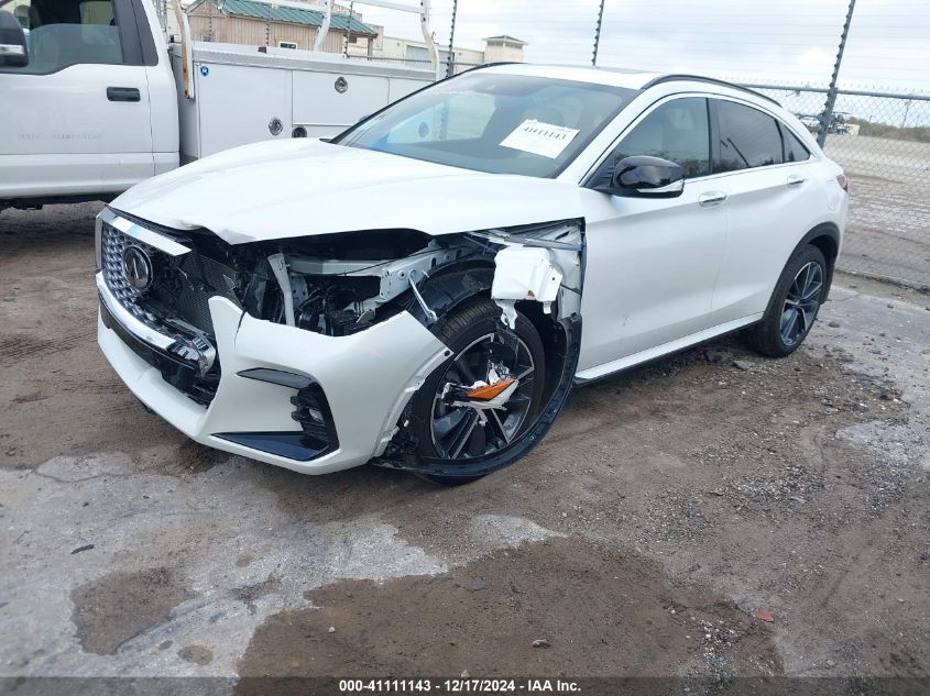 2025 Infiniti Qx55 Luxe Awd VIN: 3PCAJ5JRXSF100607 Lot: 41111143