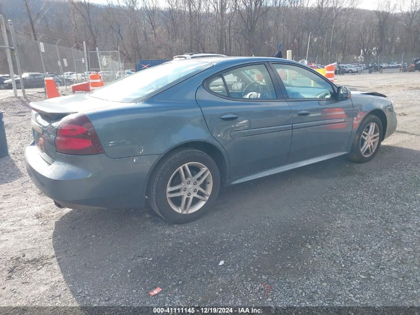 2006 Pontiac Grand Prix Gt VIN: 2G2WR554061313897 Lot: 41111145