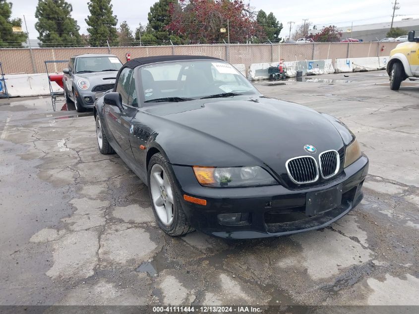 1998 BMW Z3 2.8 VIN: 4USCJ3337WLG20284 Lot: 41111444