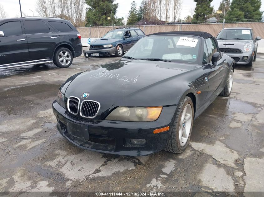 1998 BMW Z3 2.8 VIN: 4USCJ3337WLG20284 Lot: 41111444