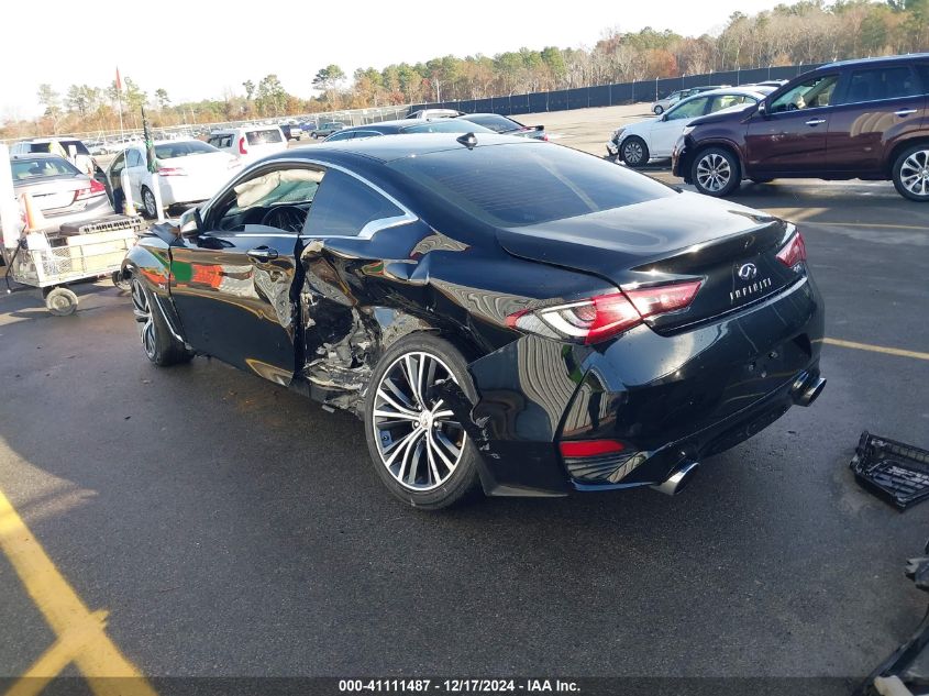 2018 Infiniti Q60 3.0T Luxe VIN: JN1EV7EK5JM340185 Lot: 41111487