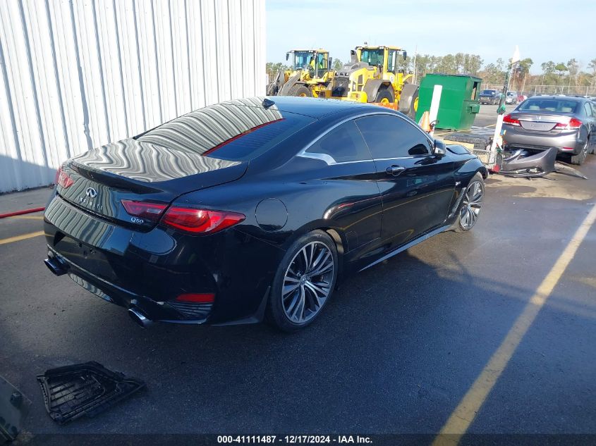 2018 Infiniti Q60 3.0T Luxe VIN: JN1EV7EK5JM340185 Lot: 41111487