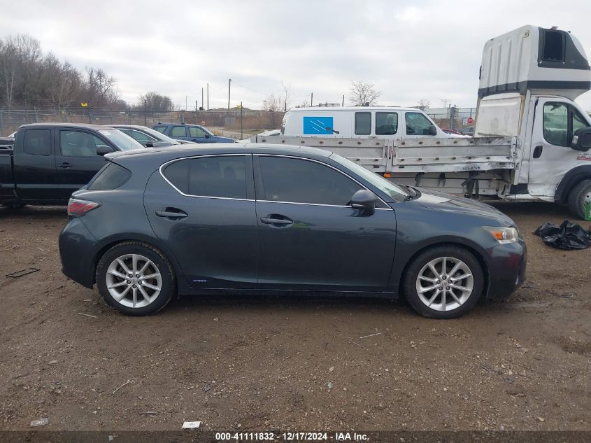 2011 Lexus Ct 200H Premium VIN: JTHKD5BH3B2006197 Lot: 41111832