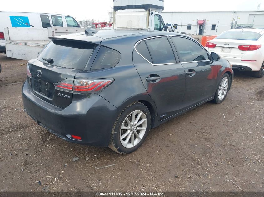 2011 Lexus Ct 200H Premium VIN: JTHKD5BH3B2006197 Lot: 41111832