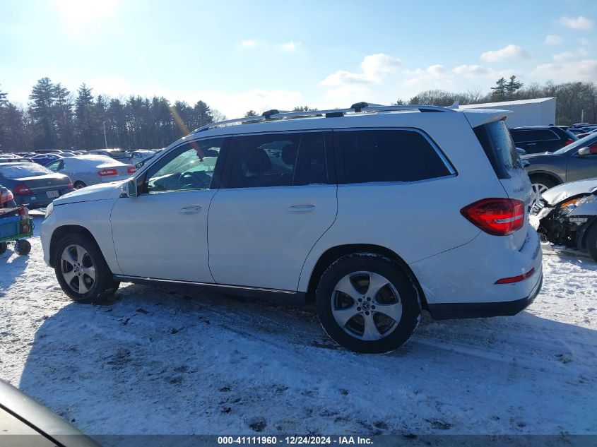 2017 Mercedes-Benz Gls 450 4Matic VIN: 4JGDF6EE2HA930605 Lot: 41111960