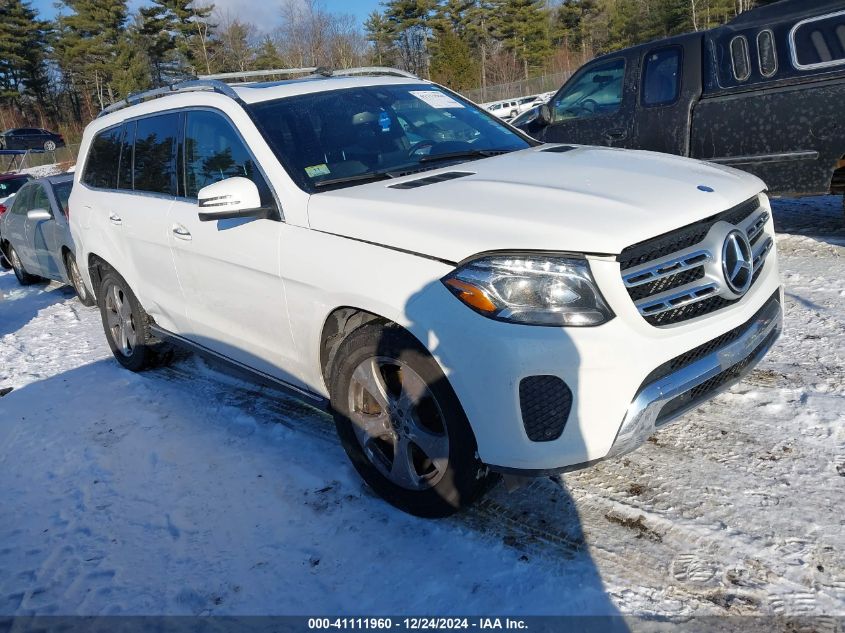 2017 Mercedes-Benz Gls 450 4Matic VIN: 4JGDF6EE2HA930605 Lot: 41111960