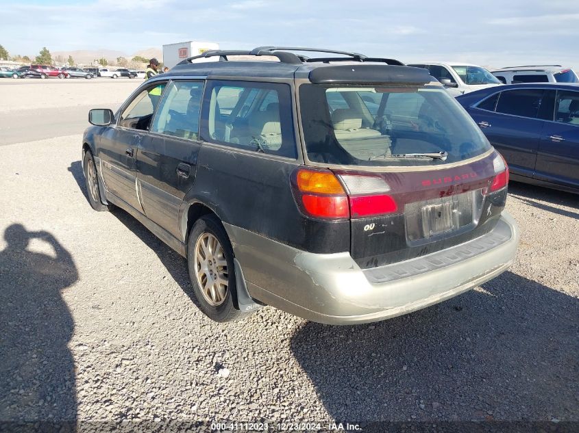 2001 Subaru Legacy Outback H6 3.0 Ll Bean VIN: 4S3BH806417676870 Lot: 41112023