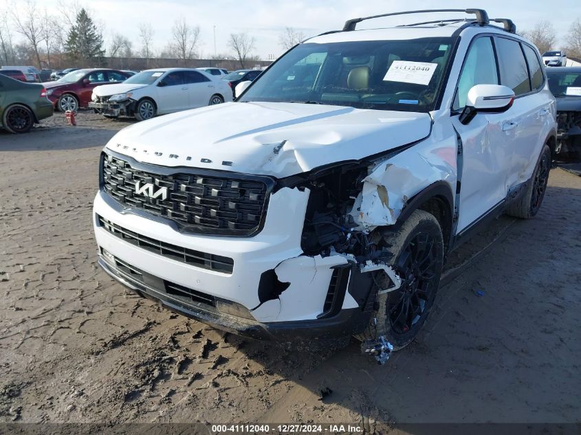 2022 Kia Telluride Sx VIN: 5XYP5DHC8NG211793 Lot: 41112040