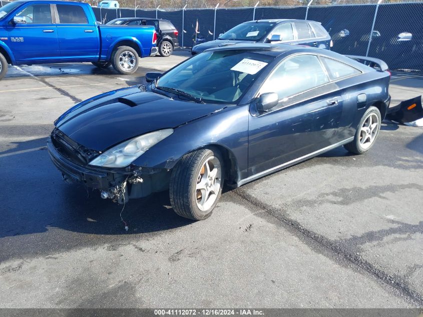 2000 Toyota Celica Gts VIN: JTDDY32T6Y0019599 Lot: 41112072