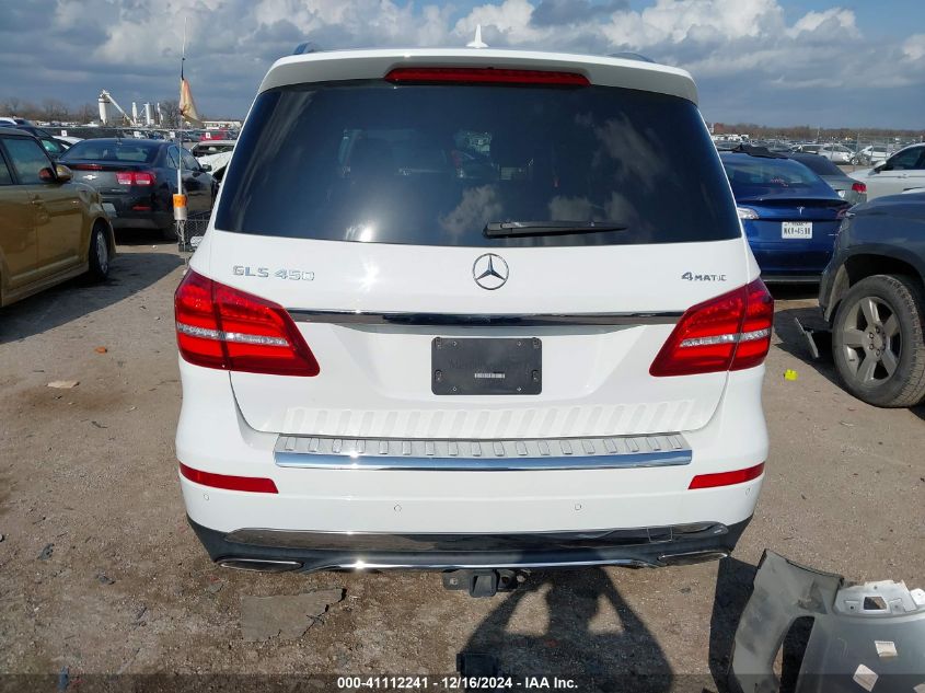 2019 Mercedes-Benz Gls 450 4Matic VIN: 4JGDF6EE7KB239300 Lot: 41112241