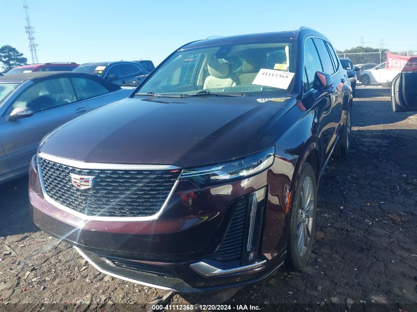 2021 Cadillac Xt6 Premium Luxury VIN: 1GYKPDRS7MZ133561 Lot: 41112365