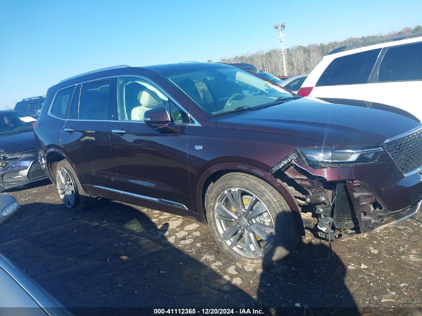 2021 Cadillac Xt6 Premium Luxury VIN: 1GYKPDRS7MZ133561 Lot: 41112365