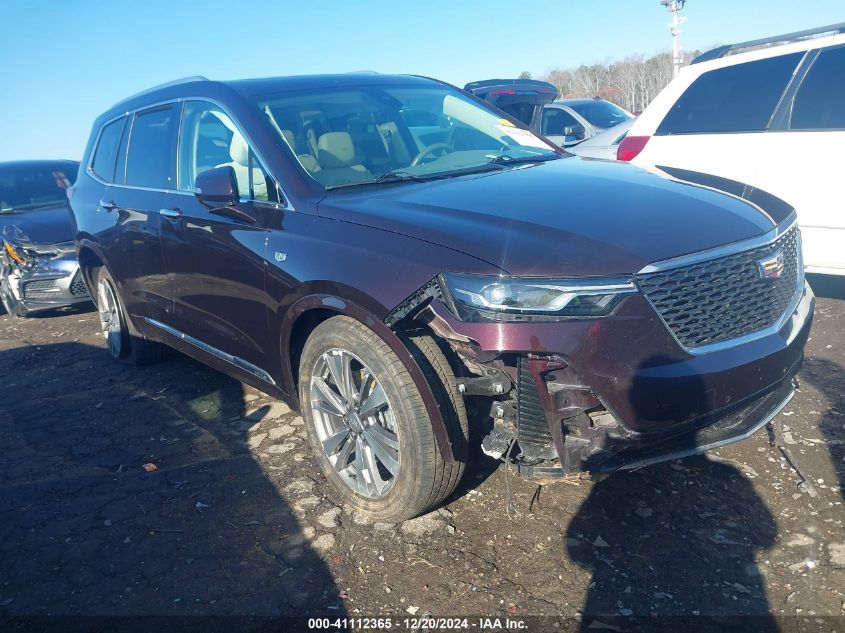 2021 Cadillac Xt6 Premium Luxury VIN: 1GYKPDRS7MZ133561 Lot: 41112365