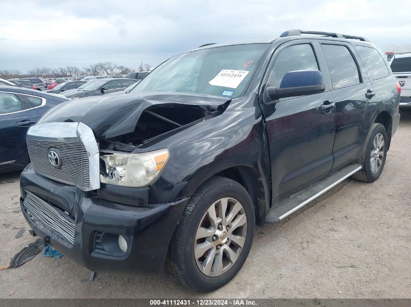 2008 Toyota Sequoia Sr5 5.7L V8 VIN: 5TDZY64A98S009486 Lot: 41112431