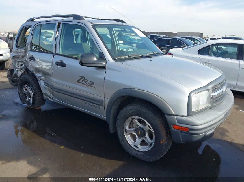 2001 Chevrolet Tracker Hard Top Zr2 VIN: 2CNBJ734216954038 Lot: 41112474