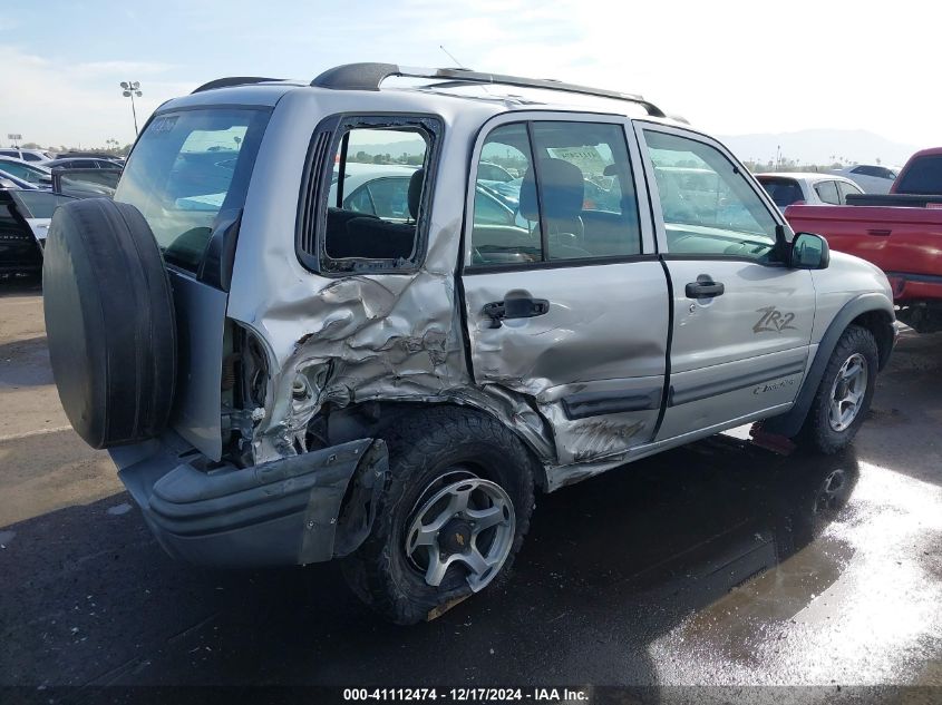 2001 Chevrolet Tracker Hard Top Zr2 VIN: 2CNBJ734216954038 Lot: 41112474