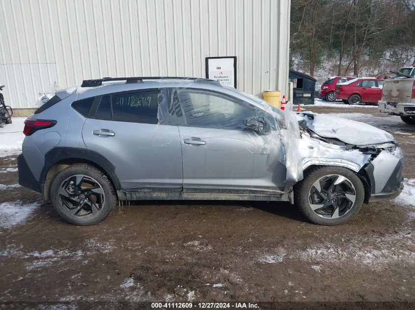 2024 Subaru Crosstrek Limited VIN: 4S4GUHM60R3744298 Lot: 41112609