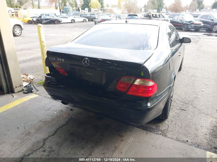 2001 Mercedes-Benz Clk 320 VIN: WDBLJ65G31F184799 Lot: 41112768