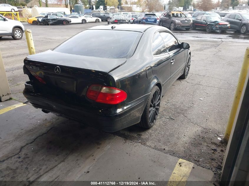 2001 Mercedes-Benz Clk 320 VIN: WDBLJ65G31F184799 Lot: 41112768