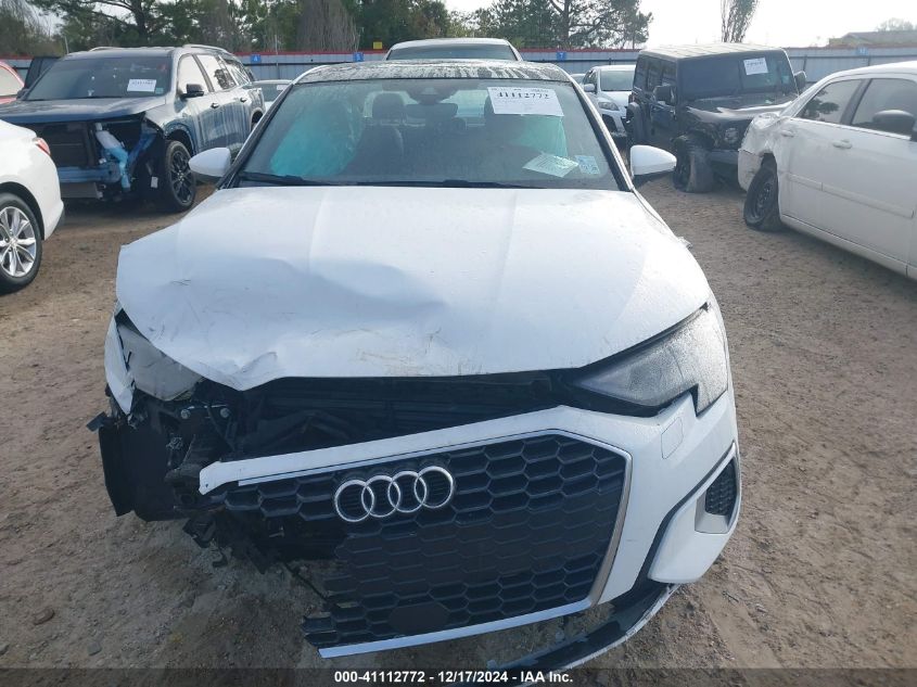 2022 Audi A3 Premium VIN: WAUAUDGYXNA023215 Lot: 41112772