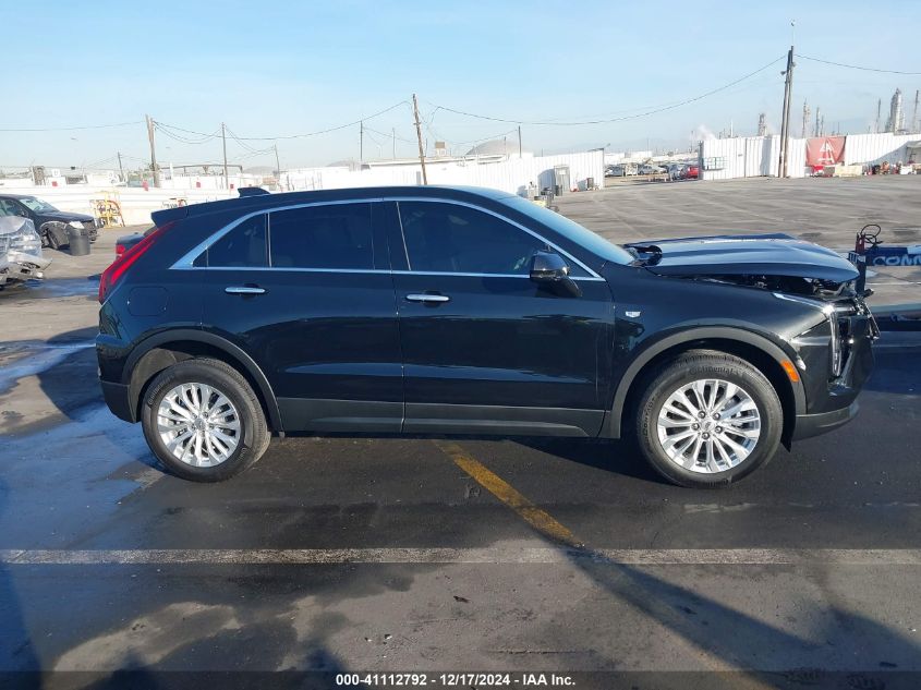 2024 Cadillac Xt4 Fwd Luxury VIN: 1GYAZAR46RF222794 Lot: 41112792