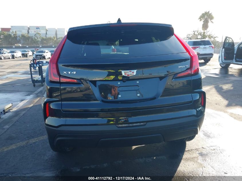 2024 Cadillac Xt4 Fwd Luxury VIN: 1GYAZAR46RF222794 Lot: 41112792