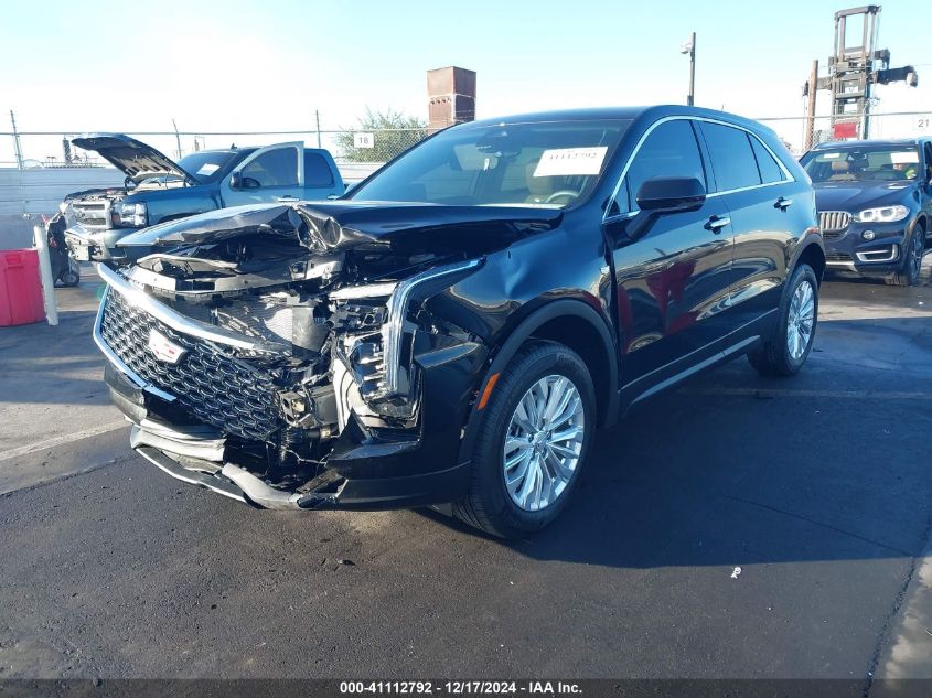 2024 Cadillac Xt4 Fwd Luxury VIN: 1GYAZAR46RF222794 Lot: 41112792