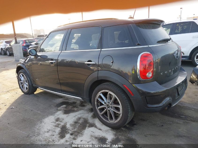 2016 Mini Countryman Cooper S VIN: WMWZC5C54GWP49939 Lot: 41112916