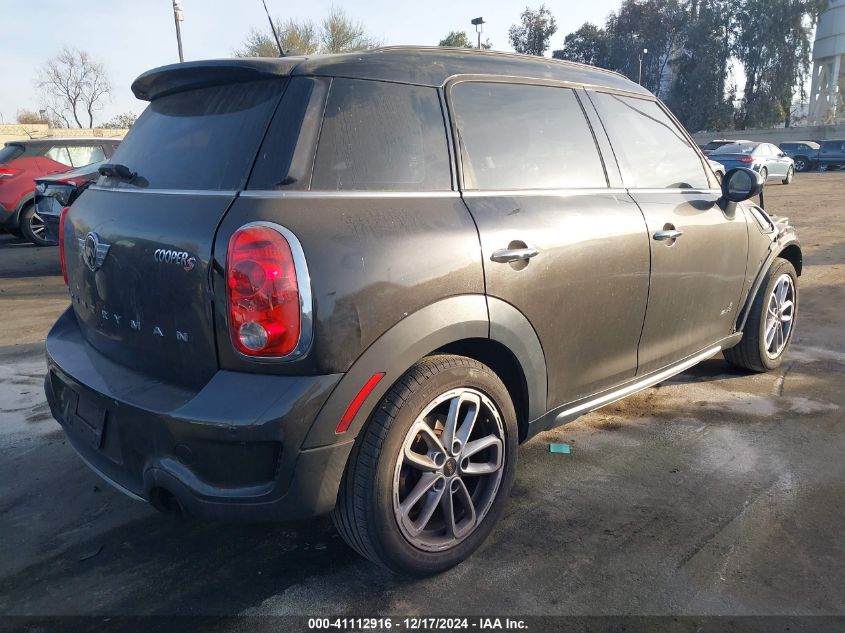 2016 Mini Countryman Cooper S VIN: WMWZC5C54GWP49939 Lot: 41112916