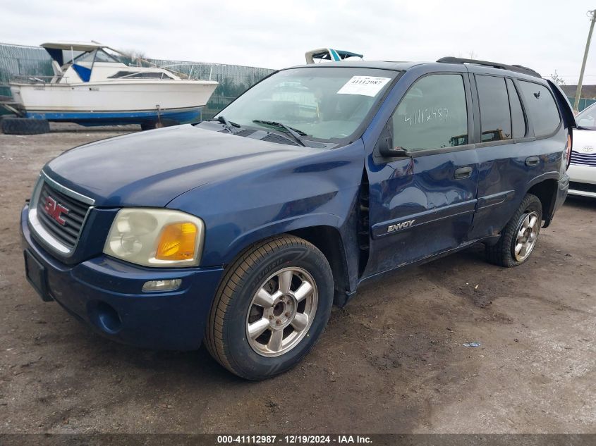 2002 GMC Envoy Sle VIN: 1GKDS13S622424339 Lot: 41112987