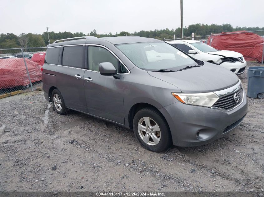 2016 Nissan Quest Platinum/S/Sl/Sv VIN: JN8AE2KP3G9153882 Lot: 41113117