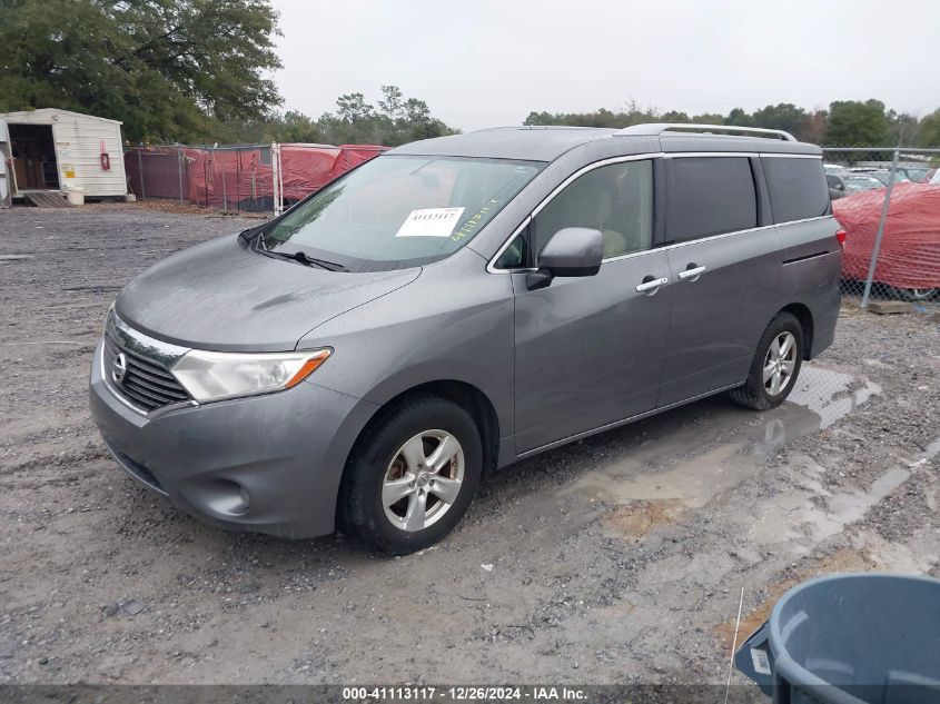 2016 Nissan Quest Platinum/S/Sl/Sv VIN: JN8AE2KP3G9153882 Lot: 41113117