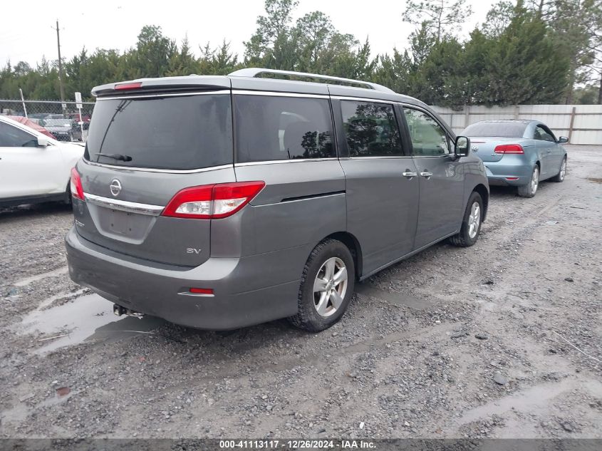 2016 Nissan Quest Platinum/S/Sl/Sv VIN: JN8AE2KP3G9153882 Lot: 41113117