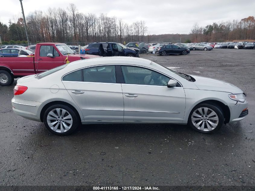 2011 Volkswagen Cc Sport VIN: WVWMP7AN7BE729957 Lot: 41113165