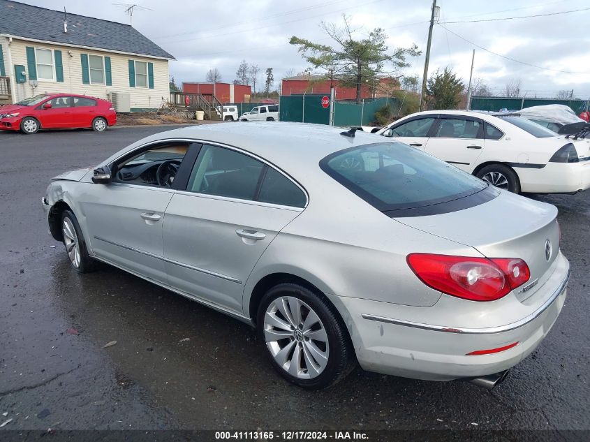 2011 Volkswagen Cc Sport VIN: WVWMP7AN7BE729957 Lot: 41113165