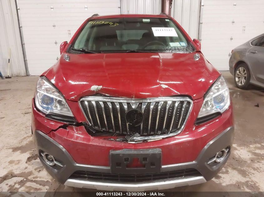 2015 Buick Encore Premium VIN: KL4CJHSB3FB269737 Lot: 41113243