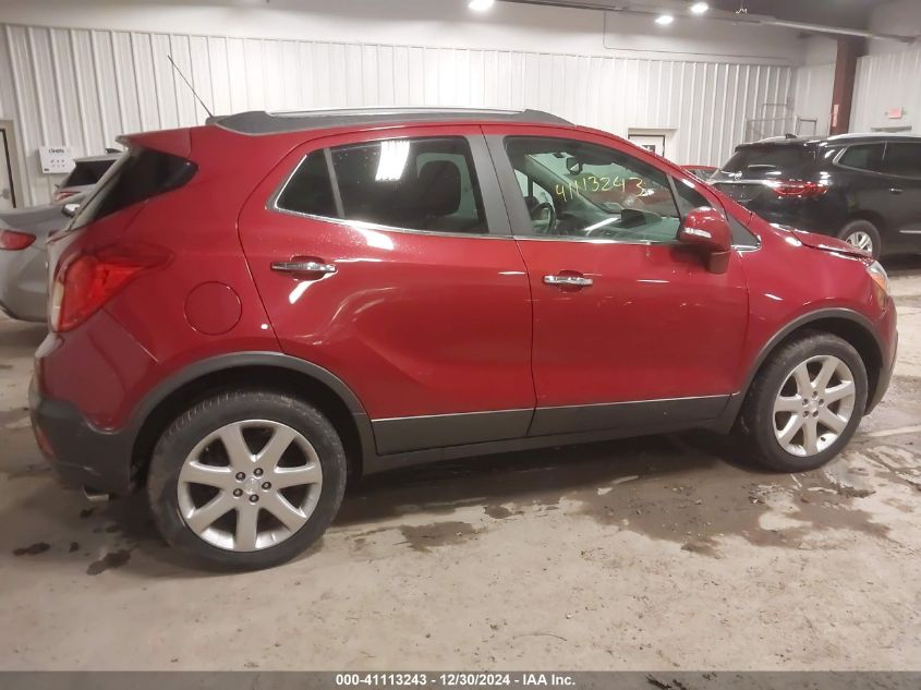 2015 Buick Encore Premium VIN: KL4CJHSB3FB269737 Lot: 41113243