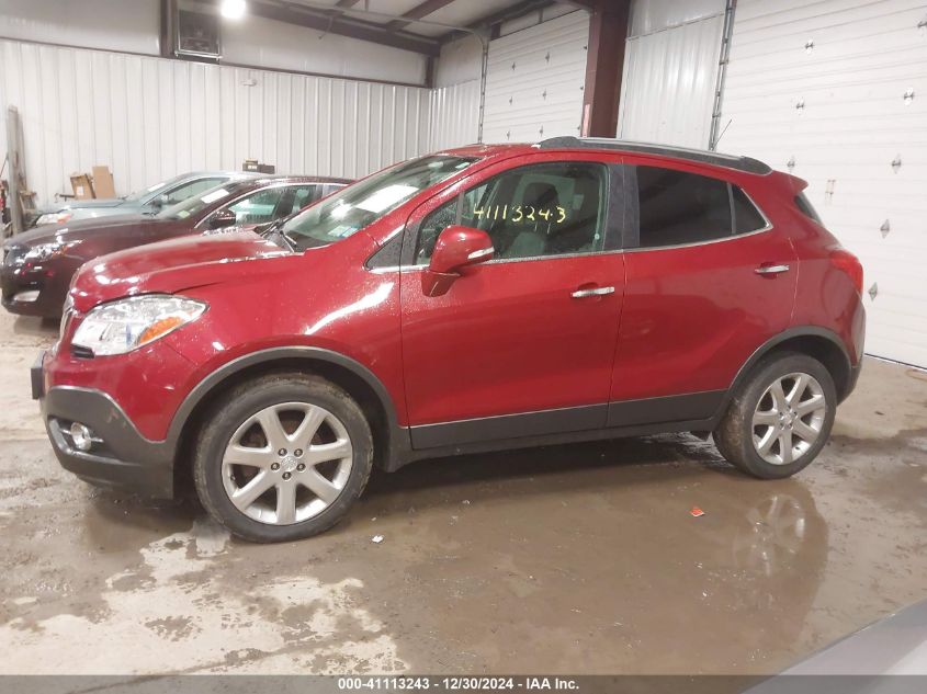 2015 Buick Encore Premium VIN: KL4CJHSB3FB269737 Lot: 41113243