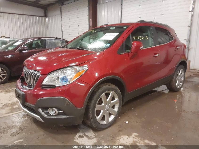 2015 Buick Encore Premium VIN: KL4CJHSB3FB269737 Lot: 41113243