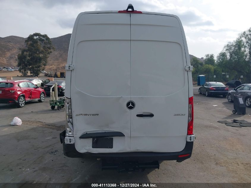 2020 Mercedes-Benz Sprinter 2500 High Roof V6 VIN: W1W4ECHY0LT043775 Lot: 41113368