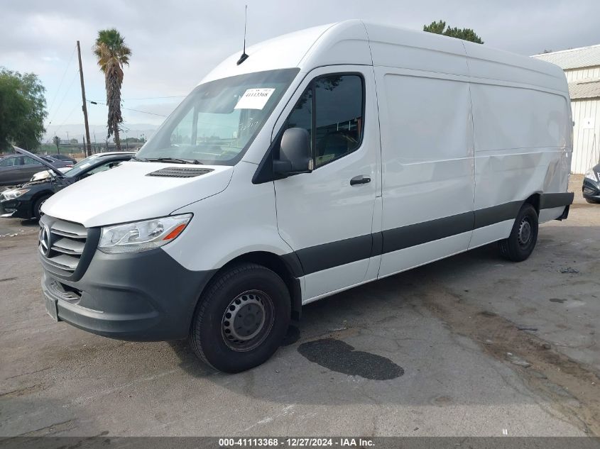 2020 Mercedes-Benz Sprinter 2500 High Roof V6 VIN: W1W4ECHY0LT043775 Lot: 41113368