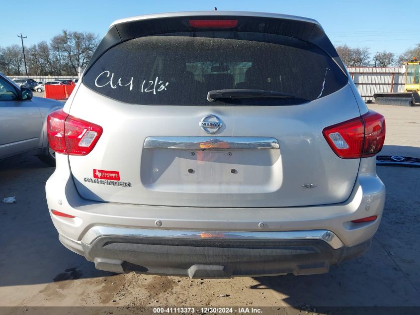 2018 Nissan Pathfinder Sl VIN: 5N1DR2MN8JC609390 Lot: 41113373