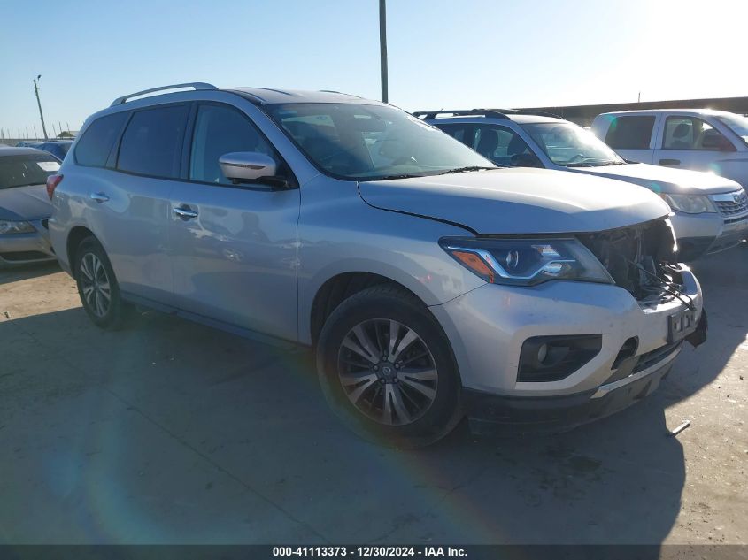 2018 Nissan Pathfinder Sl VIN: 5N1DR2MN8JC609390 Lot: 41113373